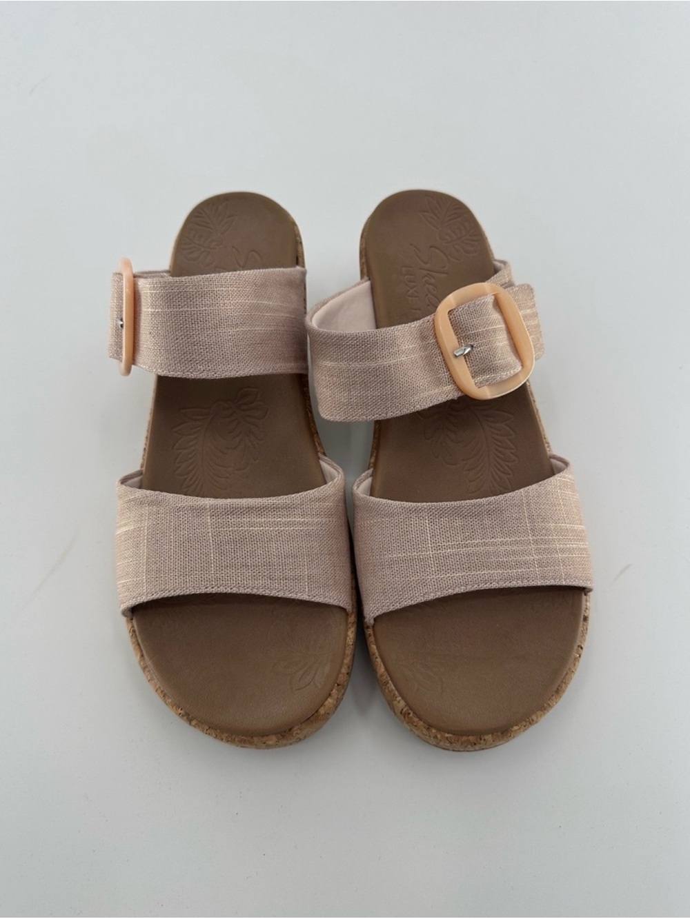 Skechers Luxe Foam Brystol Wedge Sandals